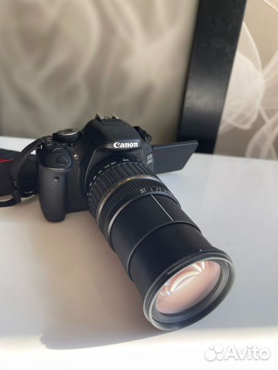 Зеркальный фотоаппарат canon eos 1100d