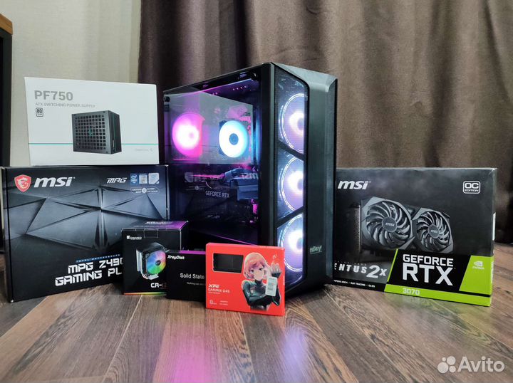 Игровой пк RTX 3070/i5