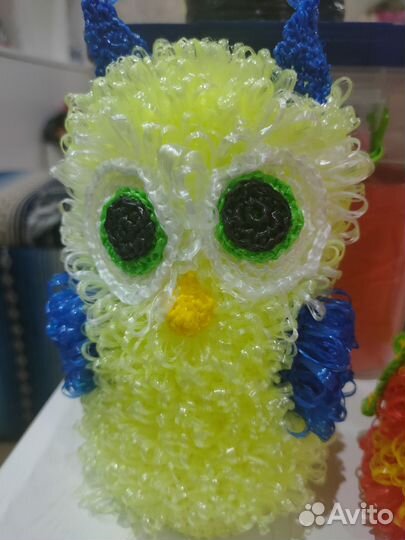 Мочалка- игрушка ручной работы