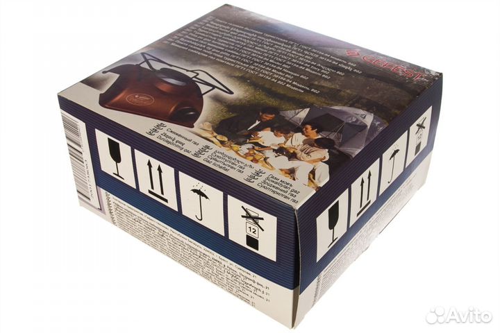 Плитка газовая туристическая под газовый баллон