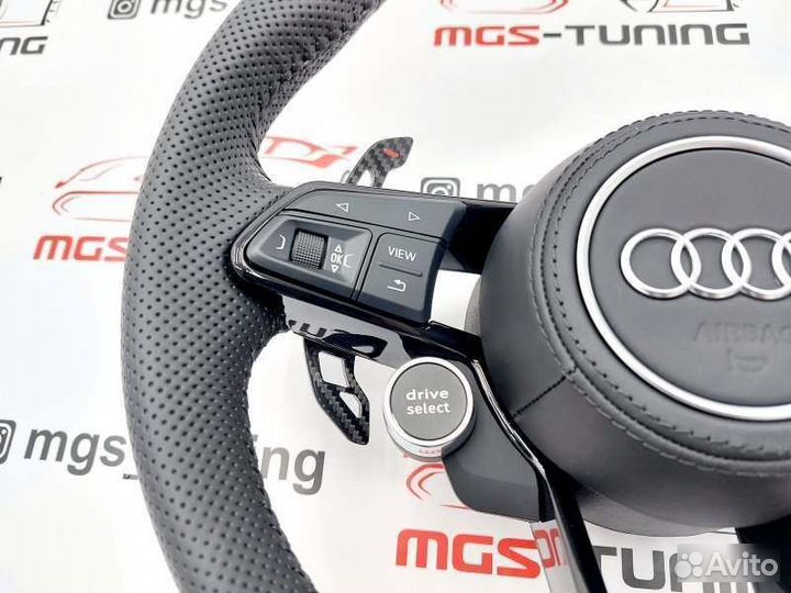 Руль Audi RS с подушкой Ауди TT 8S ttrs тт 2015+
