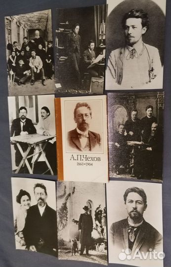 Наборы открыток СССР А.П.чехов 1978г