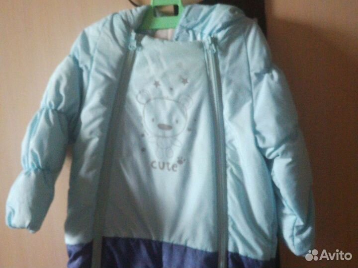 Комбинезон демисезонный 80 для мальчика