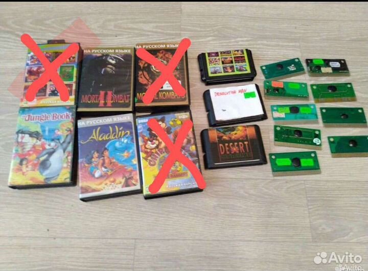 Картриджи для sega