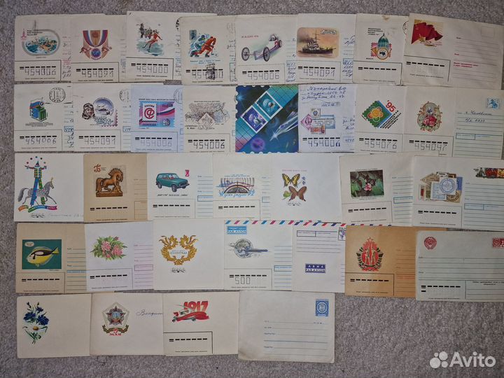 Старые почтовые конверты СССР