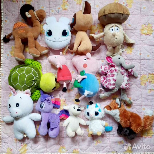 Много игрушек,мягкие, пластиковые, развивающие