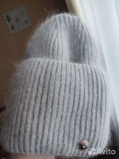 Комплект шапка, шарф