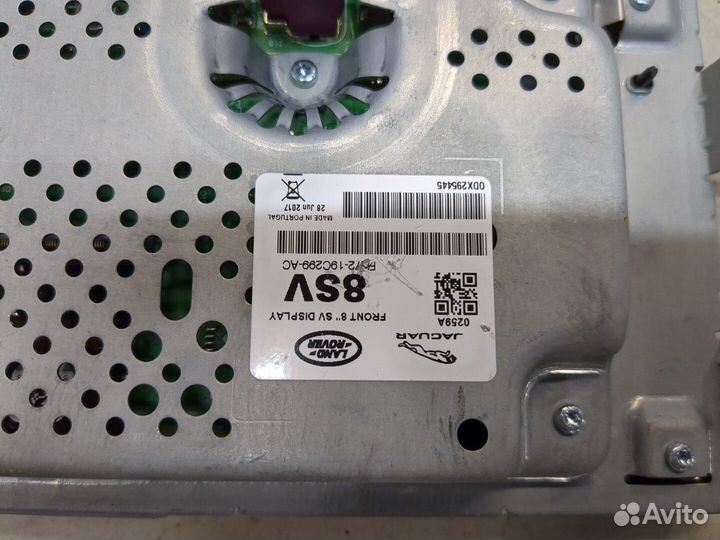 Дисплей компьютера Jaguar XE 2015, 2017