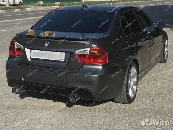 Диффузор BMW 3 E90 E91 M-Performance 1+1 глянец