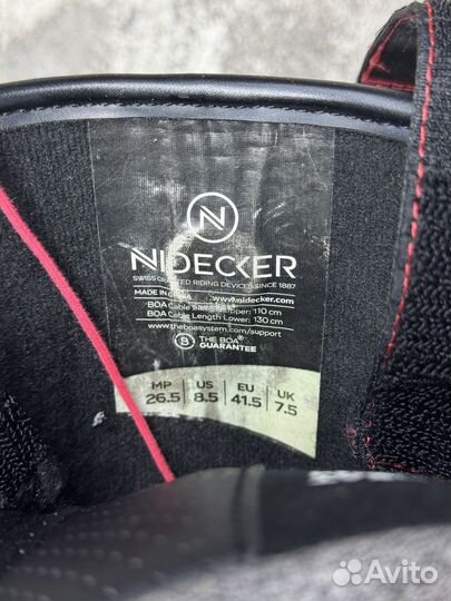 Ботинки для сноуборда 41.5EUR Nidecker Talon