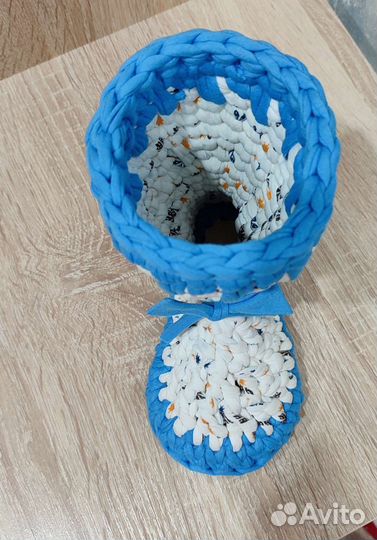 Сапожок Санты новогодний подарок