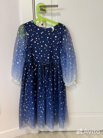 Нарядное платье для девочки 128