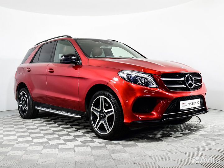 Mercedes-Benz GLE-класс 3.0 AT, 2017, 94 546 км