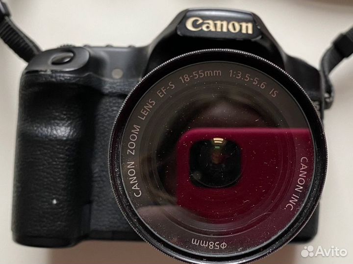 Зеркальный фотоаппарат canon 40d + объектив EF 18