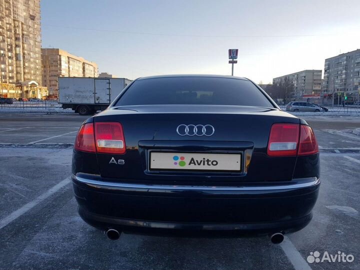 Audi A8 3.7 AT, 2005, 375 000 км