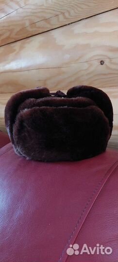 Шапка из овчины мужская 55р