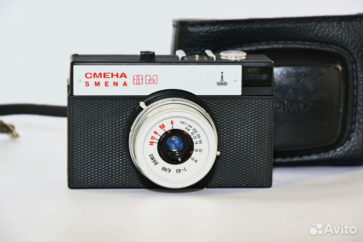 Смена-8М Советская шкальная 35mm камера