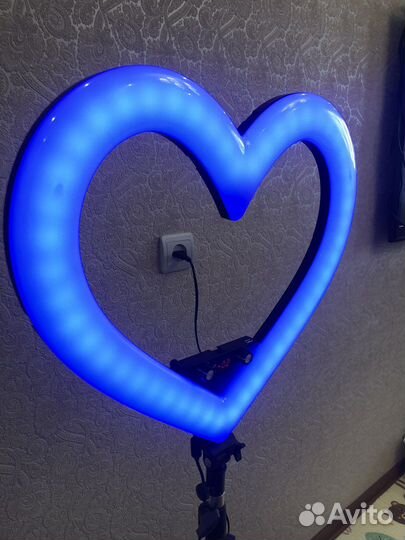 Кольцевая лампа со штативом