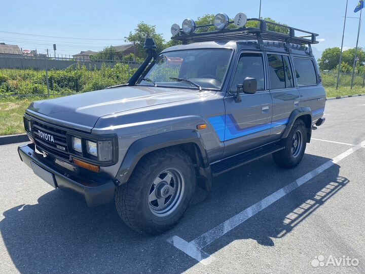 Toyota Land Cruiser 4.0 МТ, 1989, 298 000 км