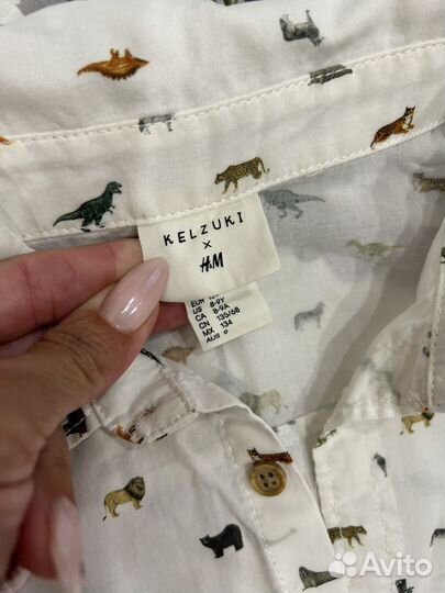 Рубашка на мальчика 134