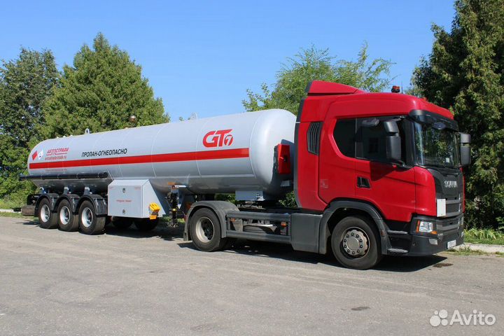 Полуприцеп газовоз GT7 ППЦТ-45, 2023