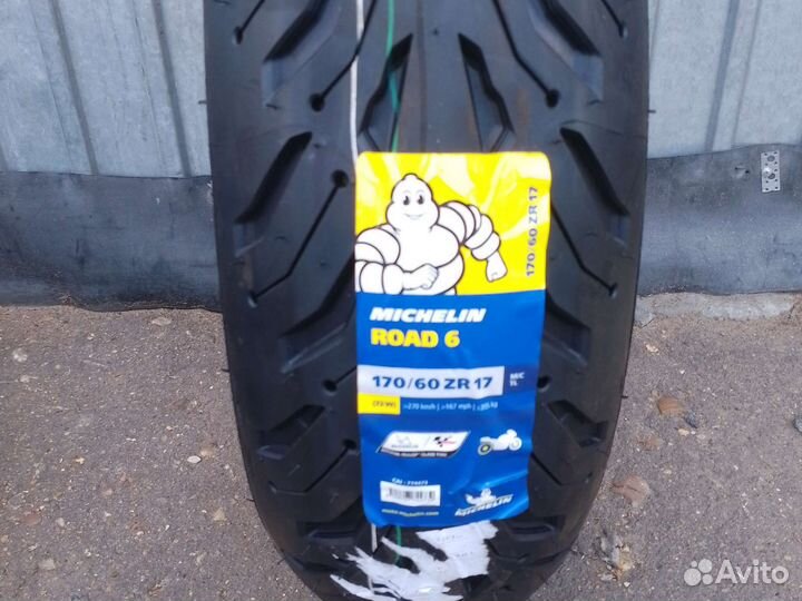 Мотошина 170 60 17 мишлен роад 6
