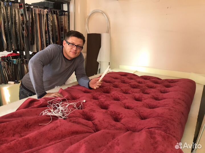 Перетяжка обивка мебели