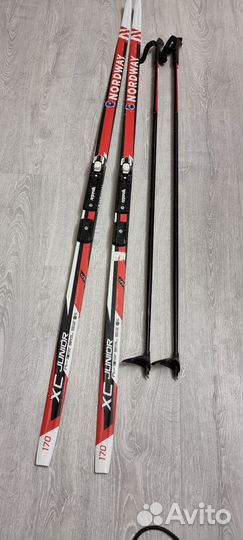 Лыжи беговые 170см