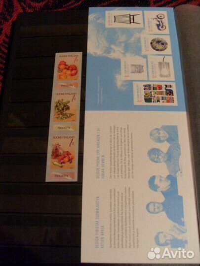 Почтовые марки Финляндии (Годовой набор 2015)