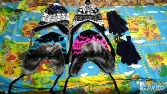 Продам новые шапки-ушанки и перчатки