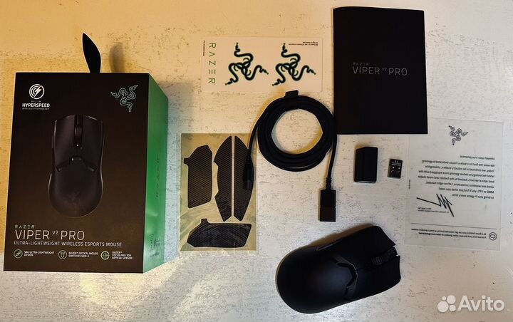 Игровая мышь Razer viper v2 pro+8k донгл(приемник)