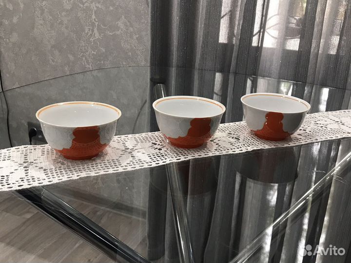 Фарфоровые чашечки СССР