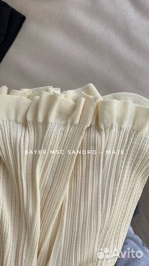 Длинное платье maje новая коллекция