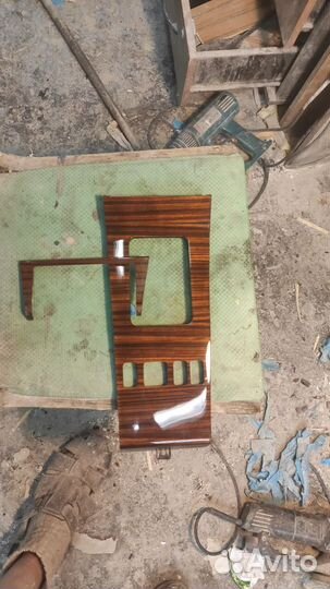 Изготовление и реставрация деталей авто из шпона