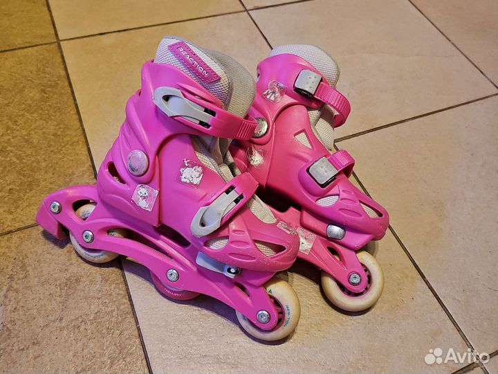 Роликовые коньки детские раздвижные