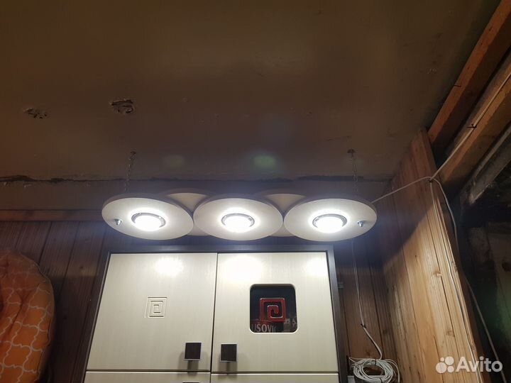 Люстра светильник в индустриальном стиле лофт