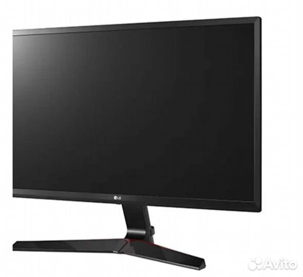 Монитор LG 24MP59G, 1920x1080, 75 Гц, IPS, черный