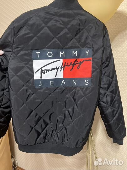 Бомбер tommy hilfiger унисекс