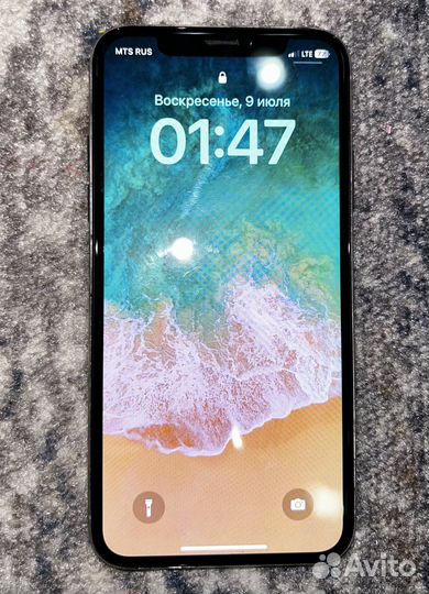 iPhone X 256 гб silver