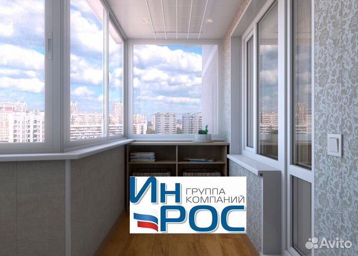 Отделка балконов и лоджий