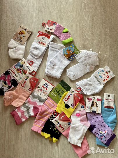 Носочки, новые для девочек и мальчиков
