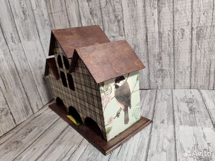 Чайный домик. Декупаж, ручная работа