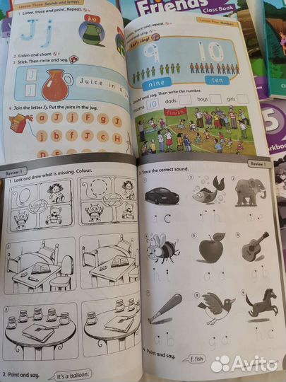 Family and friends starter, 3, 4, 5, 6