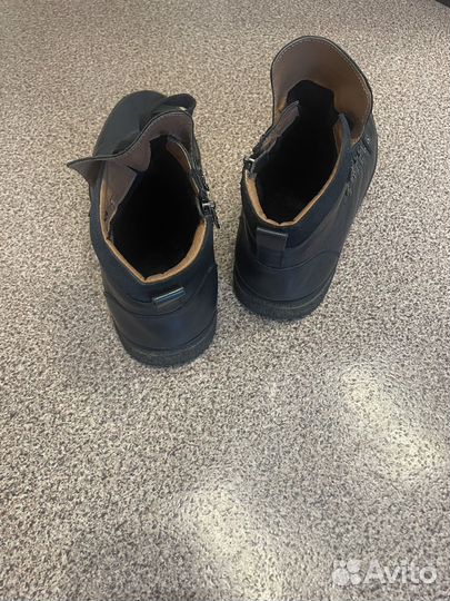 Ботинки мужские кожаные зимние Respect