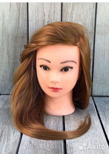 Учебная голова, манекен парикмахерский