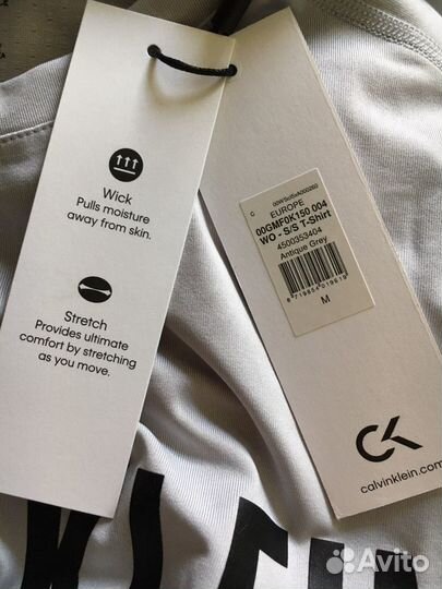 Футболка новая, мужская оригинальная, Calvin Klein