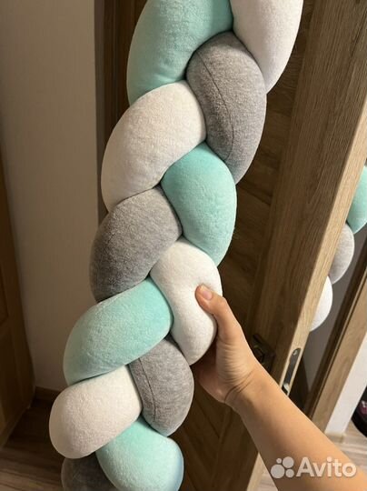 Бортик косичка