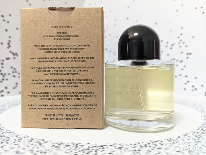 Byredo Black Saffron парфюмерная вода для волос тестер 75 мл