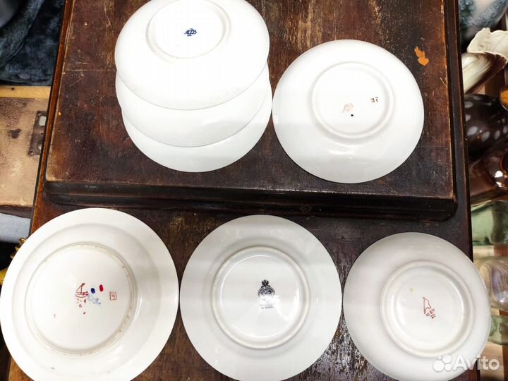 Тарелки СССР лфз Дулево