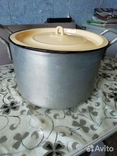 Кастрюля алюминиевая 20 литров
